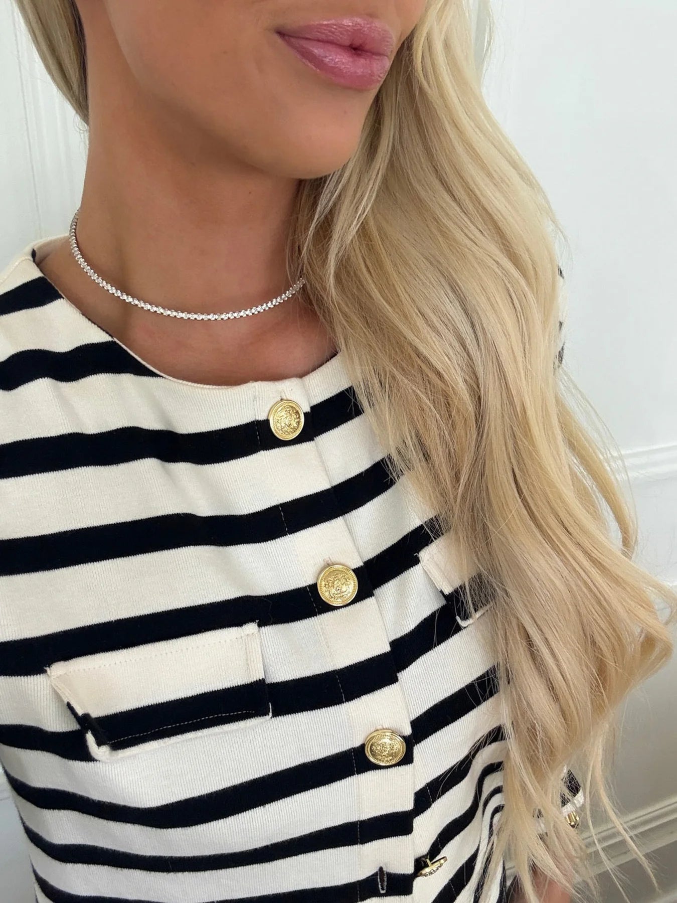 Gold Luxe Tennis Necklace