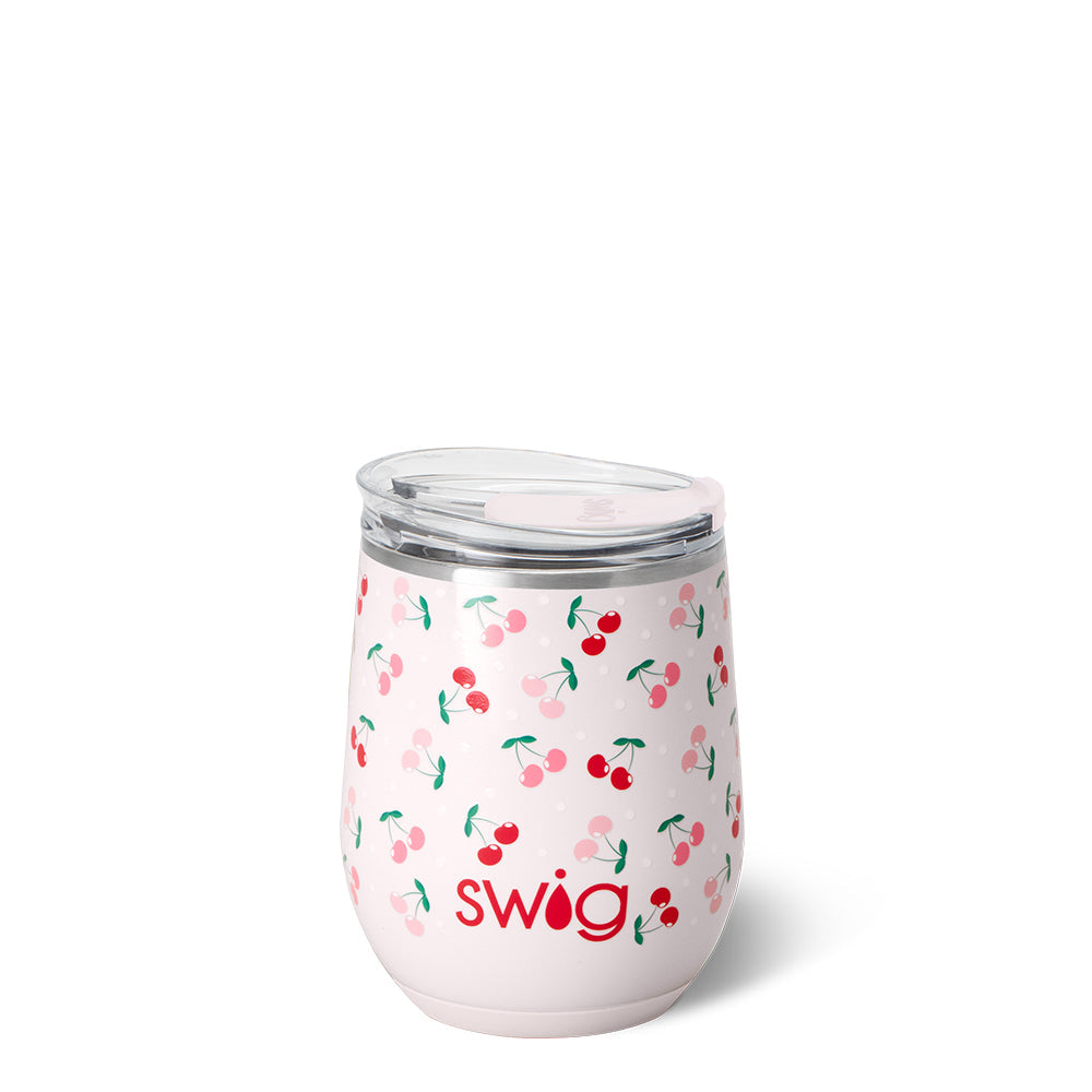CHERRY PIE Stemless Wine 12oz
