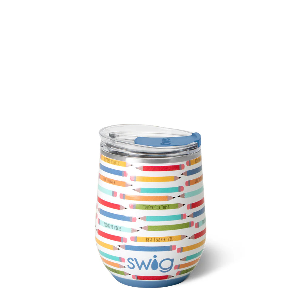 Teacher Life Stemless Wine
