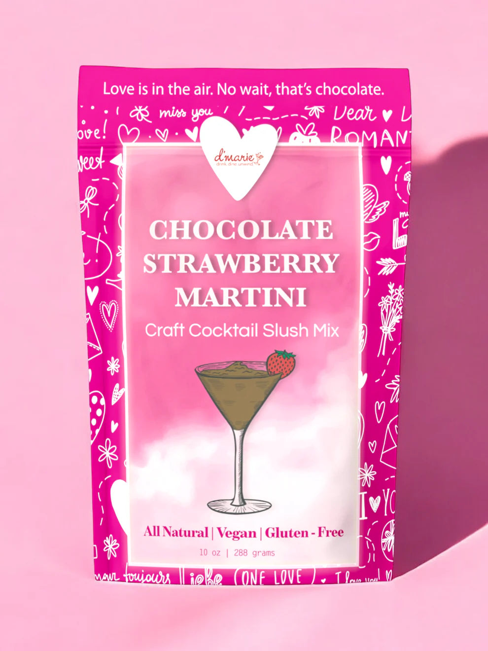 D’marie Chocolate Strawberry Martini