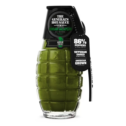 The General’s Hot Sauce Hooah Jalapeño - Green Jalapeño Peppers